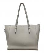 CHARLES & KEITHチャールズアンドキース）の古着「クラシックダブルハンドルトートバッグ」｜グレー