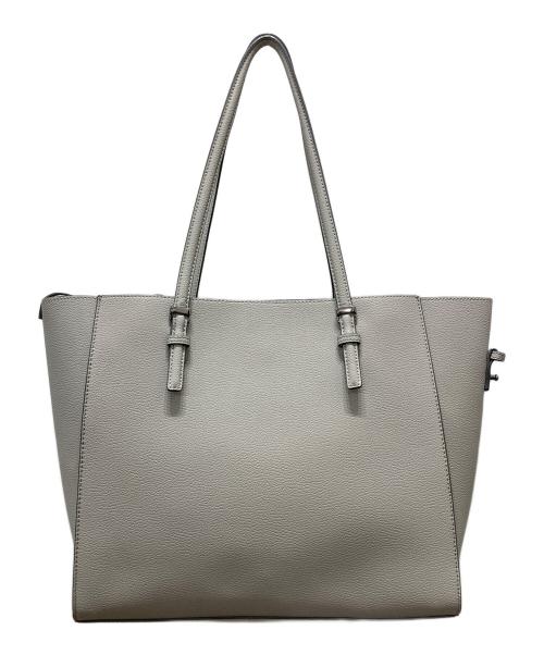 CHARLES & KEITH（チャールズアンドキース）CHARLES & KEITH (チャールズ＆キース) クラシックダブルハンドルトートバッグ グレーの古着・服飾アイテム