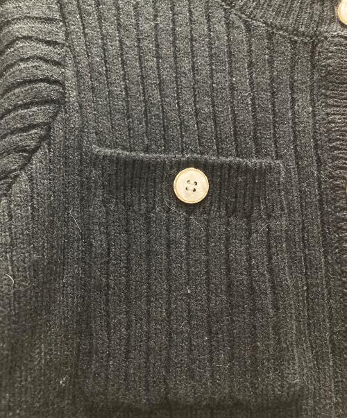 MERCURY DUO（マーキュリーデュオ）MERCURY DUO (マーキュリーデュオ) 2WAYアームウォーマー付きミニニットワンピース ブラック サイズ:Mの古着・服飾アイテム