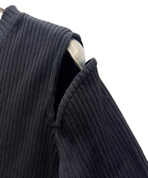 Noble（ノーブル）Noble (ノーブル) トタンテレコショルダーオープンワンピース ブラック サイズ:FREEの古着・服飾アイテム