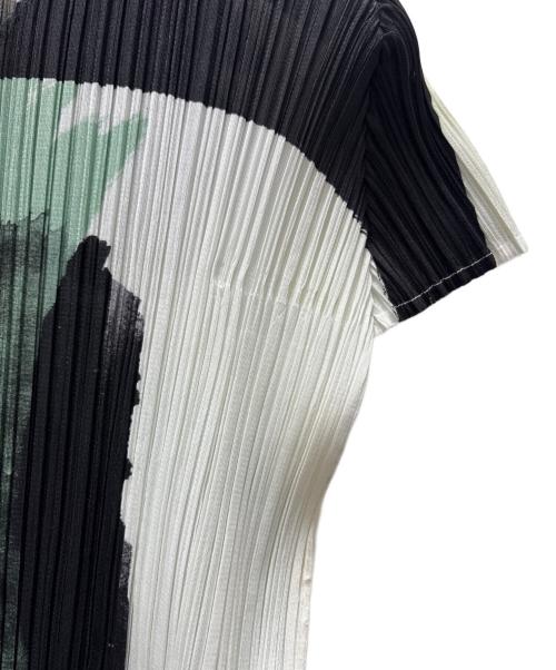 PLEATS PLEASE（プリーツプリーズ）PLEATS PLEASE (プリーツプリーズ) 総柄プリーツブラウス マルチカラー サイズ:04の古着・服飾アイテム