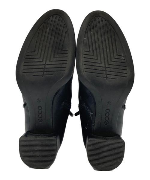 ECCO（エコー）ECCO (エコー) ショートブーツ ブラック サイズ:23.5の古着・服飾アイテム