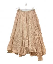 EFFE BEAMS（エッフェ ビームス）の古着「リネンスカート」｜ブラウン