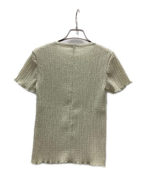 Ron Herman（ロンハーマン）Ron Herman (ロンハーマン) Shirring Yoryu Tee 黄緑 サイズ:XSの古着・服飾アイテム