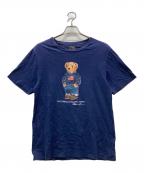 POLO RALPH LAURENポロ・ラルフローレン）の古着「ポロベアプリントTシャツ」｜ネイビー