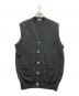 COMME des GARCONS HOMME（コムデギャルソン オム）の古着「デカタグ ニットベスト」｜グレー