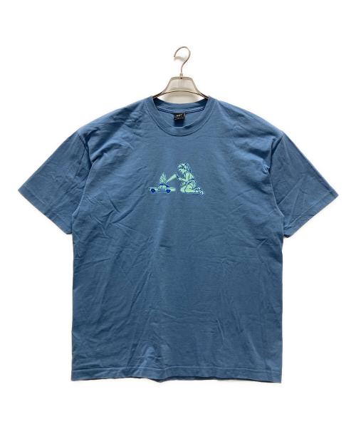 HUF（ハフ）HUF (ハフ) プリントTシャツ ブルー サイズ:XLの古着・服飾アイテム