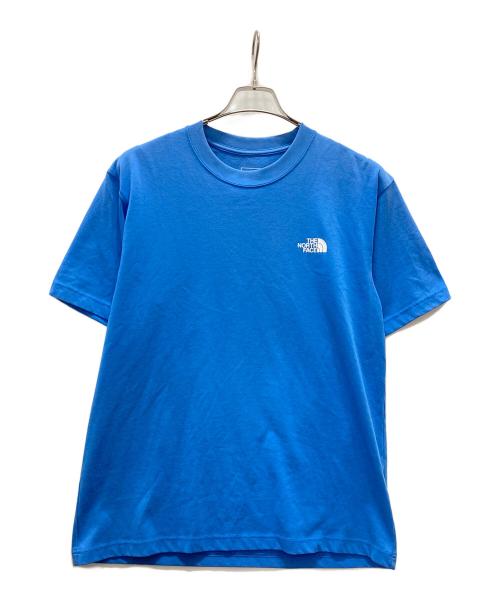 THE NORTH FACE（ザ ノース フェイス）THE NORTH FACE (ザ ノース フェイス) プリントTシャツ ブルー サイズ:Lの古着・服飾アイテム