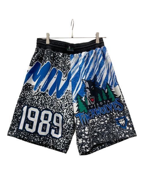 MITCHELL & NESS（ミッチェルアンドネス）MITCHELL & NESS (ミッチェルアンドネス) ハーフパンツ ブルー サイズ:Mの古着・服飾アイテム