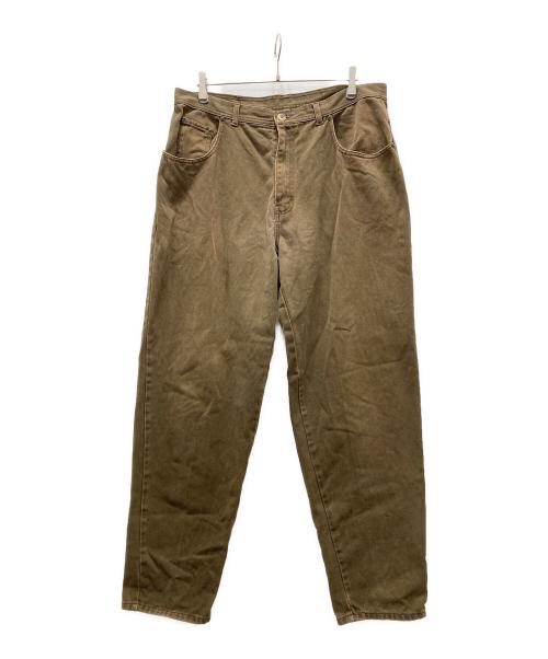 BOXX（ボックス）BOXX (ボックス) 古着ペインターデニムパンツ ブラウン サイズ:W38の古着・服飾アイテム