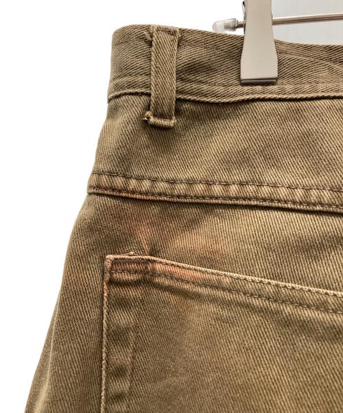 BOXX（ボックス）BOXX (ボックス) 古着ペインターデニムパンツ ブラウン サイズ:W38の古着・服飾アイテム