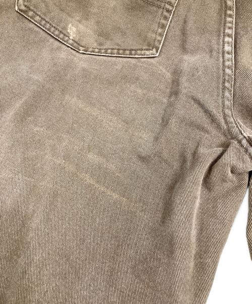 BOXX（ボックス）BOXX (ボックス) 古着ペインターデニムパンツ ブラウン サイズ:W38の古着・服飾アイテム