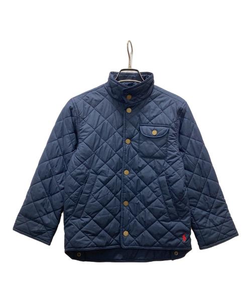 POLO RALPH LAUREN（ポロ・ラルフローレン）POLO RALPH LAUREN (ポロ・ラルフローレン) 中綿ジャケット ネイビー サイズ:140cmの古着・服飾アイテム
