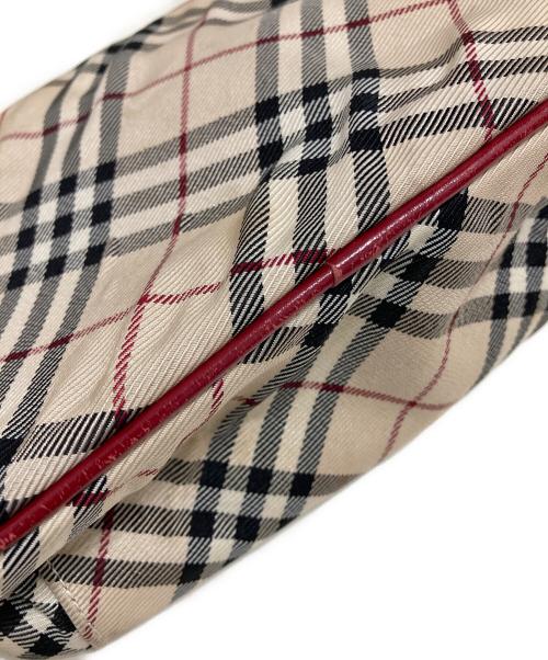 BURBERRY BLUE LABEL（バーバリーロンドンブルーレーベル）BURBERRY BLUE LABEL (バーバリーロンドンブルーレーベル) ノヴァチェック柄ショルダーバッグ ベージュの古着・服飾アイテム