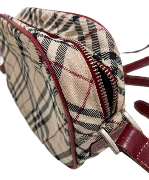 BURBERRY BLUE LABEL（バーバリーロンドンブルーレーベル）BURBERRY BLUE LABEL (バーバリーロンドンブルーレーベル) ノヴァチェック柄ショルダーバッグ ベージュの古着・服飾アイテム