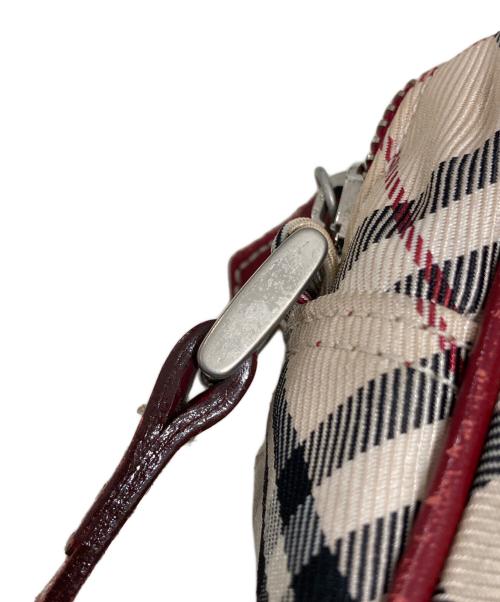 BURBERRY BLUE LABEL（バーバリーロンドンブルーレーベル）BURBERRY BLUE LABEL (バーバリーロンドンブルーレーベル) ノヴァチェック柄ショルダーバッグ ベージュの古着・服飾アイテム