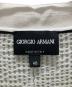 GIORGIO ARMANI (ジョルジョアルマーニ) 襟付きカーディガン ホワイト サイズ:46：8500円
