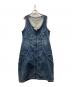 CUBE CUBE（キューブキューブ）の古着「デニムノースリーブワンピース」｜インディゴ