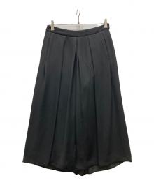 ARMANI COLLEZIONI（アルマーニ コレツィオーニ）の古着「ガウチョパンツ」｜ブラック