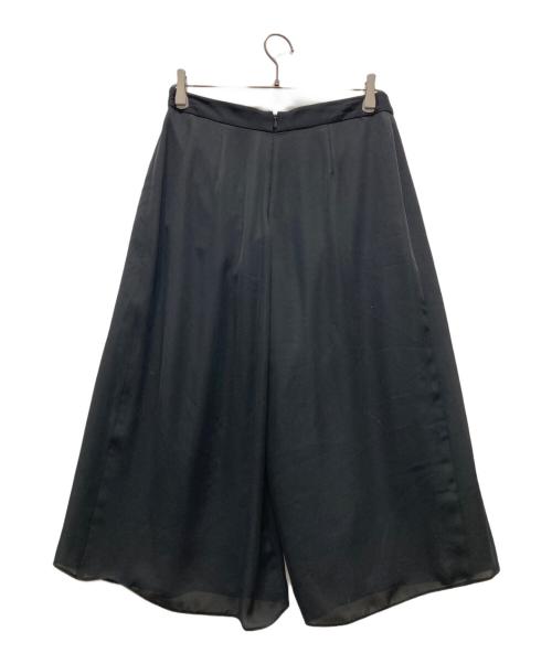 ARMANI COLLEZIONI（アルマーニ コレツィオーニ）ARMANI COLLEZIONI (アルマーニ コレツィオーニ) ガウチョパンツ ブラック サイズ:40の古着・服飾アイテム