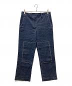GIORGIO ARMANIジョルジョアルマーニ）の古着「ダブルニーデニムパンツ」｜インディゴ