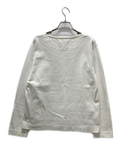 MHL（エムエイチエル）MHL (エムエイチエル) ロングスリーブカットソー ホワイト サイズ:2の古着・服飾アイテム