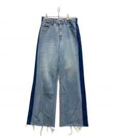 SLOBE IENA（スローブ イエナ）の古着「LE DENIM サイドラインデニムパンツ」｜インディゴ