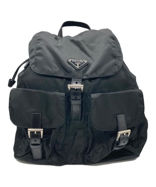 PRADA（プラダ）PRADA (プラダ) ナイロンリュック ブラックの古着・服飾アイテム