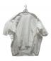 Maison Margiela（メゾンマルジェラ）の古着「半袖ワイドブラウス」｜ホワイト