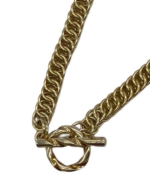 RIEFE JEWELLERY（リーフェジュエリー）RIEFE JEWELLERY (リーフェジュエリー) Deep Necklace SV925 ゴールドの古着・服飾アイテム