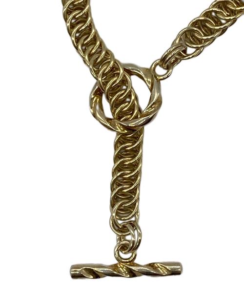 RIEFE JEWELLERY（リーフェジュエリー）RIEFE JEWELLERY (リーフェジュエリー) Deep Necklace SV925 ゴールドの古着・服飾アイテム