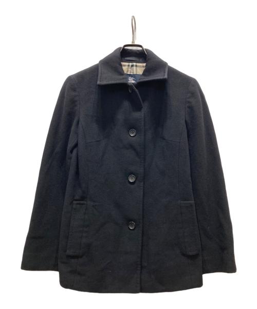 BURBERRY LONDON（バーバリーロンドン）BURBERRY LONDON (バーバリーロンドン) ノヴァチェックライナー ショートコート ブラック サイズ:38の古着・服飾アイテム