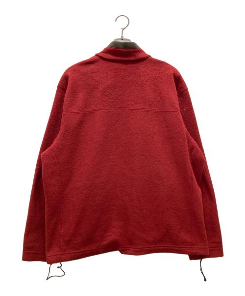 Timberland（ティンバーランド）Timberland (ティンバーランド) POLARTEC フリースジャケット レッド サイズ:XLの古着・服飾アイテム