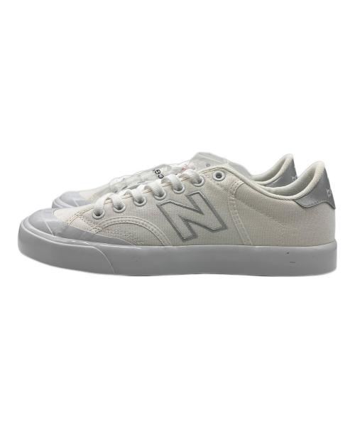 NEW BALANCE（ニューバランス）NEW BALANCE (ニューバランス) ローカットスニーカー ホワイト サイズ:27.5の古着・服飾アイテム
