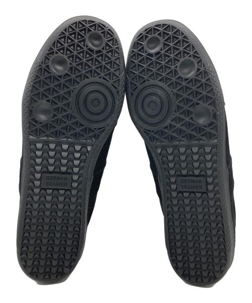 GERMAN TRAINER（ジャーマントレーナー）GERMAN TRAINER (ジャーマントレーナー) ローカットスニーカー ブラック サイズ:43の古着・服飾アイテム