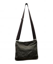 PRADA（プラダ）の古着「サコッシュ ショルダーバッグ」｜カーキ