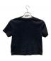 Calvin Klein Jeans (カルバンクラインジーンズ) バッジリブ ショートスリーブ Tシャツ ブラック サイズ:M：5000円