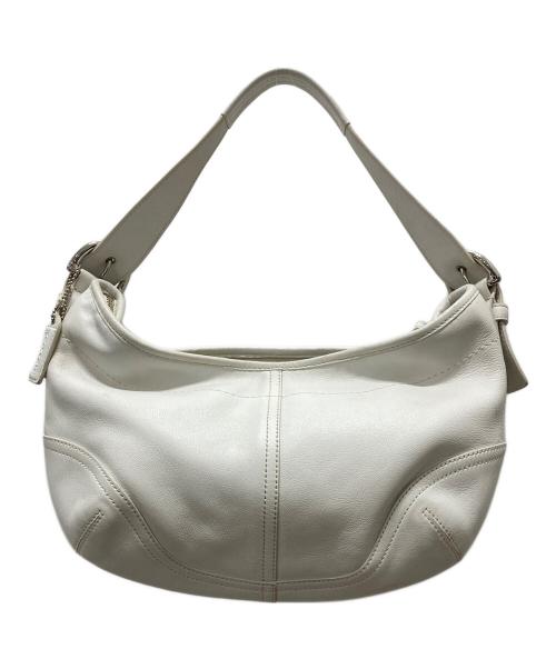 COACH（コーチ）COACH (コーチ) ワンショルダーバッグ ホワイトの古着・服飾アイテム
