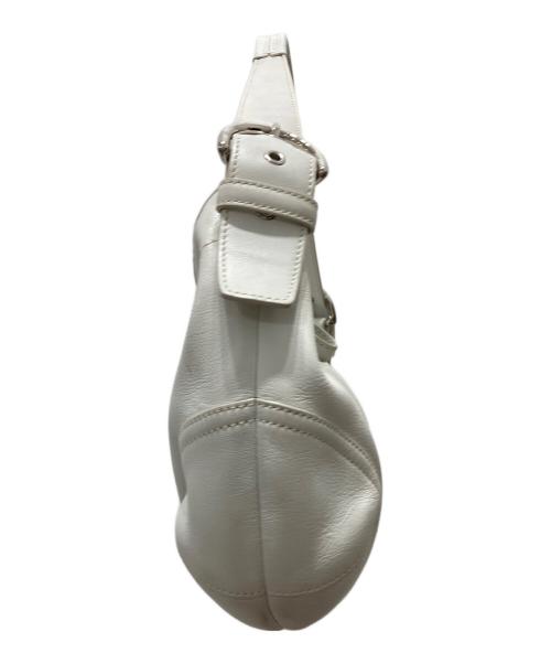 COACH（コーチ）COACH (コーチ) ワンショルダーバッグ ホワイトの古着・服飾アイテム