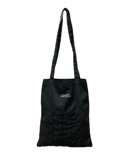 UN3D.（アンスリード）UN3D. (アンスリード) ORIGAMI POCKET トートバッグ ブラックの古着・服飾アイテム