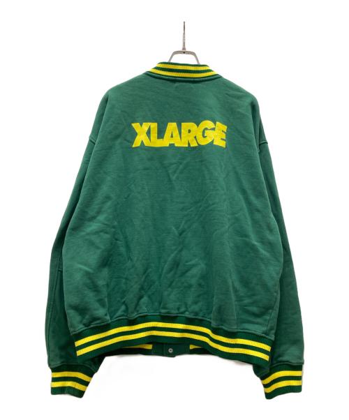 X-LARGE（エクストララージ）X-LARGE (エクストララージ) スタジャン グリーン サイズ:XLの古着・服飾アイテム