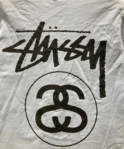 stussy（ステューシー）stussy (ステューシー) 両面ロゴTシャツ スカイブルー サイズ:Sの古着・服飾アイテム