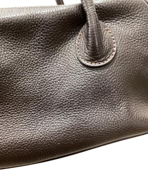 土屋鞄（ツチヤカバン）土屋鞄 (ツチヤカバン) ミニボストンバッグ ブラウンの古着・服飾アイテム