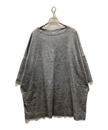 45R（フォーティファイブ・アール）の古着「鹿の子ワンピース」｜グレー