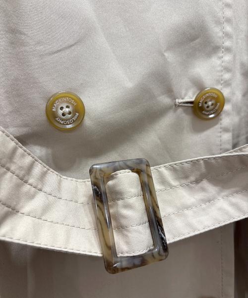 MACKINTOSH PHILOSOPHY（マッキントッシュ フィロソフィー）MACKINTOSH PHILOSOPHY (マッキントッシュ フィロソフィー) トレンチコート ベージュ サイズ:36の古着・服飾アイテム