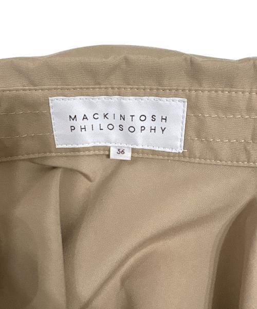 MACKINTOSH PHILOSOPHY（マッキントッシュ フィロソフィー）MACKINTOSH PHILOSOPHY (マッキントッシュ フィロソフィー) トレンチコート ベージュ サイズ:36の古着・服飾アイテム