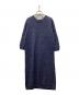 45R（フォーティファイブ・アール）の古着「リネンニットワンピース」｜ネイビー