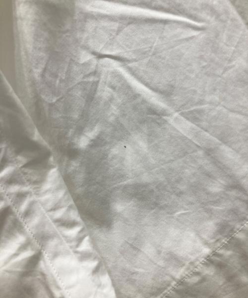 Graphpaper（グラフペーパー）Graphpaper (グラフペーパー) BROAD S/S OVERSIZED REGULAR COLLAR SHIRT ホワイト サイズ:Fの古着・服飾アイテム