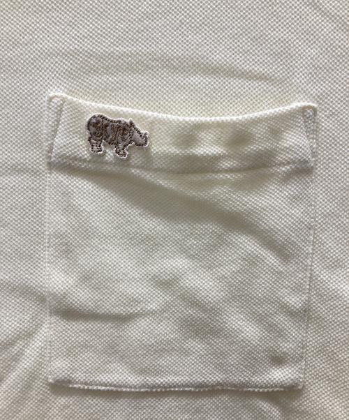 SCYEBASICS（サイベーシックス）SCYEBASICS (サイベーシックス) 鹿の子Tシャツ アイボリー サイズ:40の古着・服飾アイテム