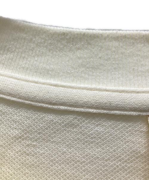 SCYEBASICS（サイベーシックス）SCYEBASICS (サイベーシックス) 鹿の子Tシャツ アイボリー サイズ:40の古着・服飾アイテム